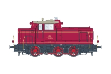 Lenz 40140-05 - 0 - Diesellok V 60, rot, DB, Ep. III